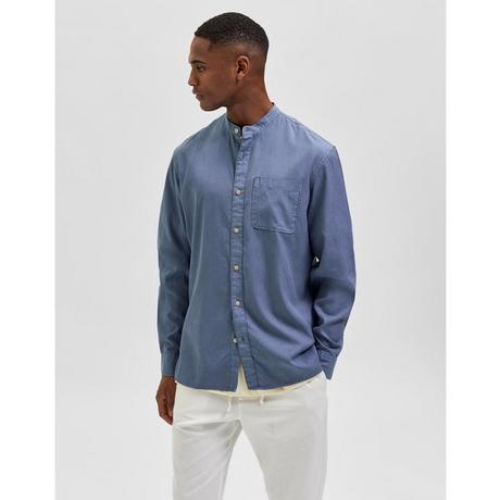 SELECTED Slim Rick - Soft Shirt LS China Hemd, langarm 