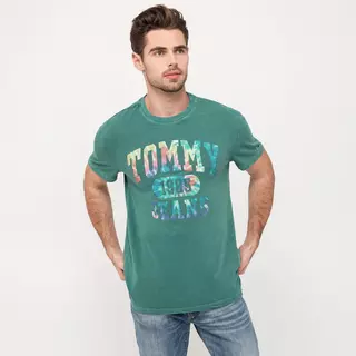 TOMMY JEANS T-Shirt, lA 0 Grün