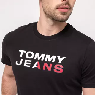 TOMMY JEANS T-Shirt  Schwarz