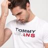 TOMMY JEANS T-Shirt  Blanc 1