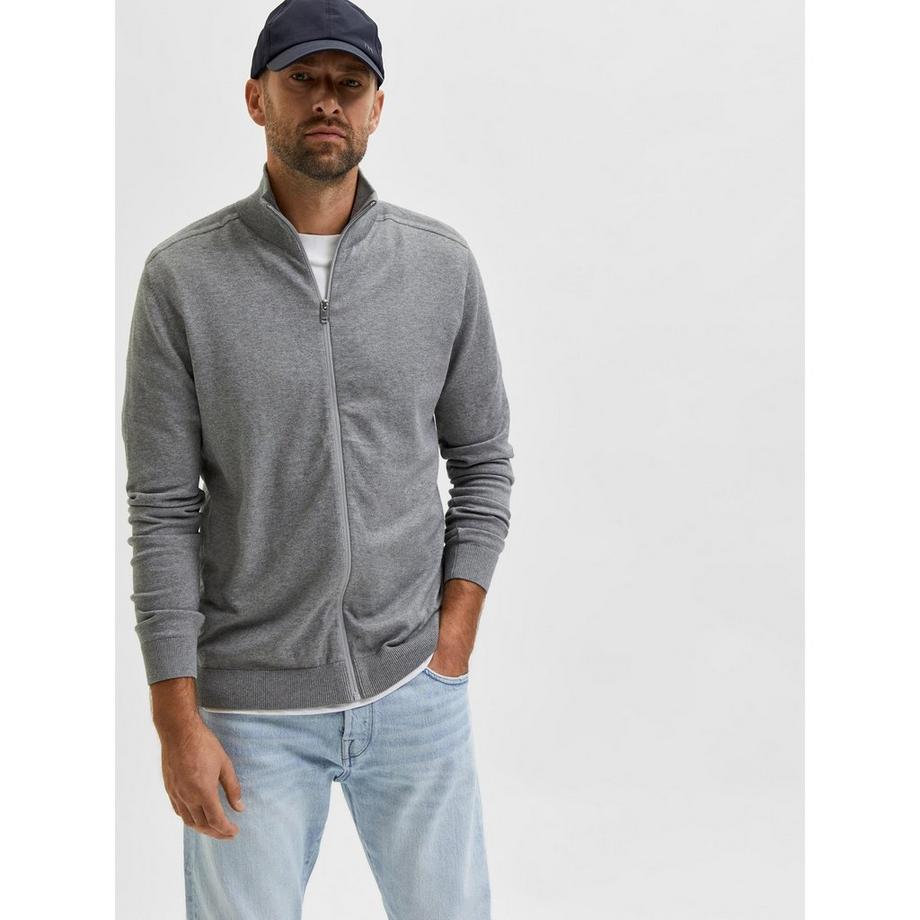 SELECTED BERG CARDGIAN Zip Maglione  