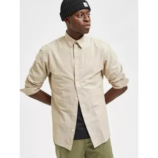 SELECTED NEW LINEN SHIRT Chemise en lin, manches longues 