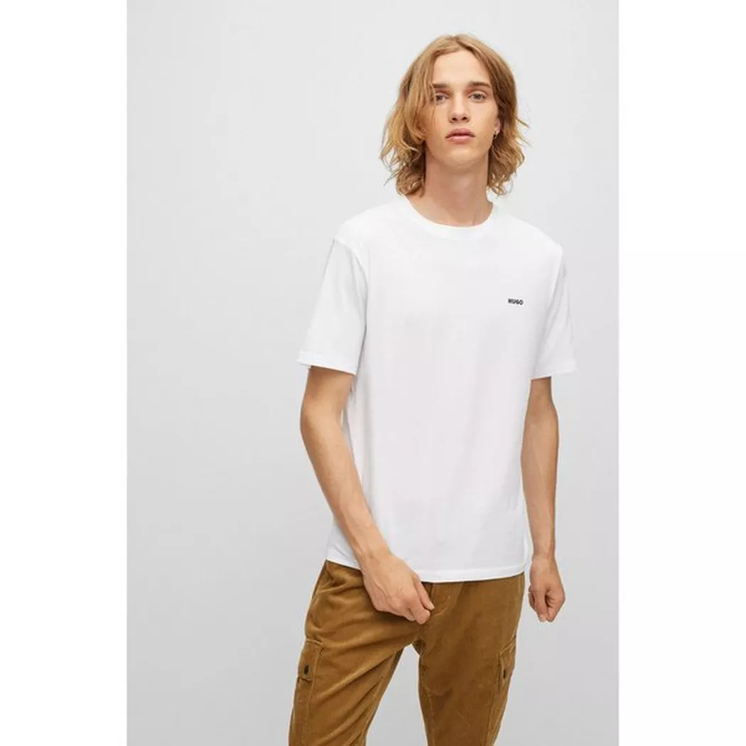 Hugo T-shirt à Manches Courtes Dero222 White XL Homme