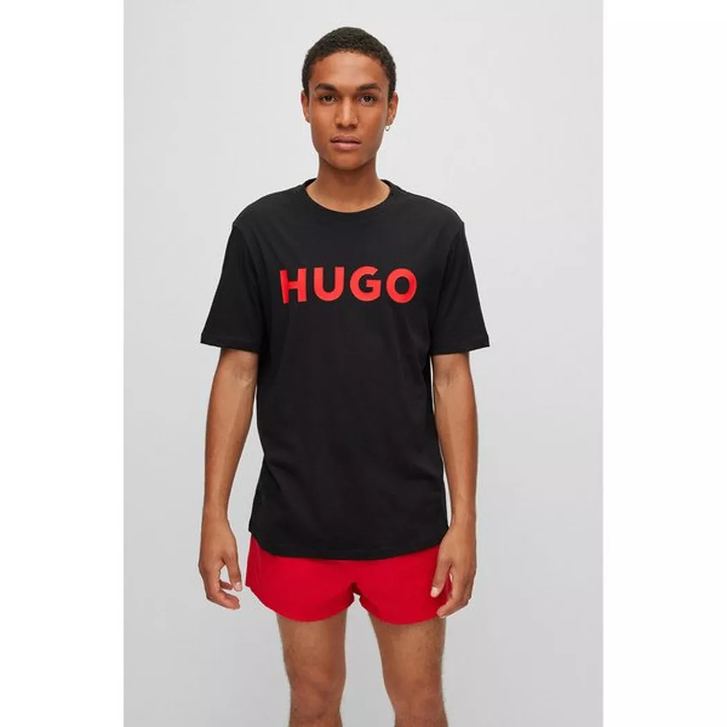 Hugo T-shirt à Manches Courtes Dulivio Black S Homme