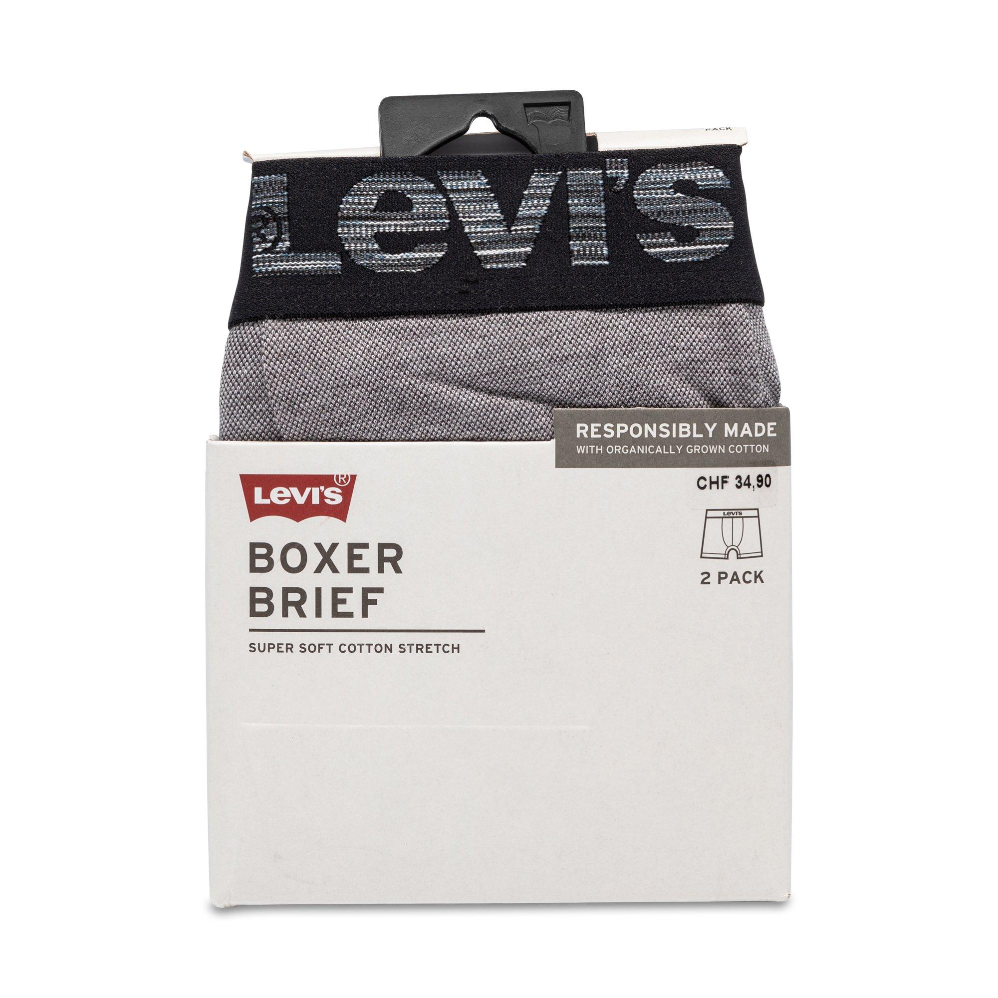 Levi's® Optical Illusion Boxer Brief Organic Cotton Duopack  
