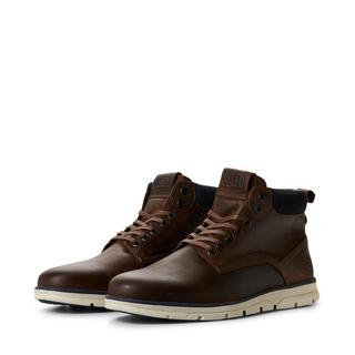 JACK & JONES JFWTUBAR LEATHER BRANDY Stiefel 