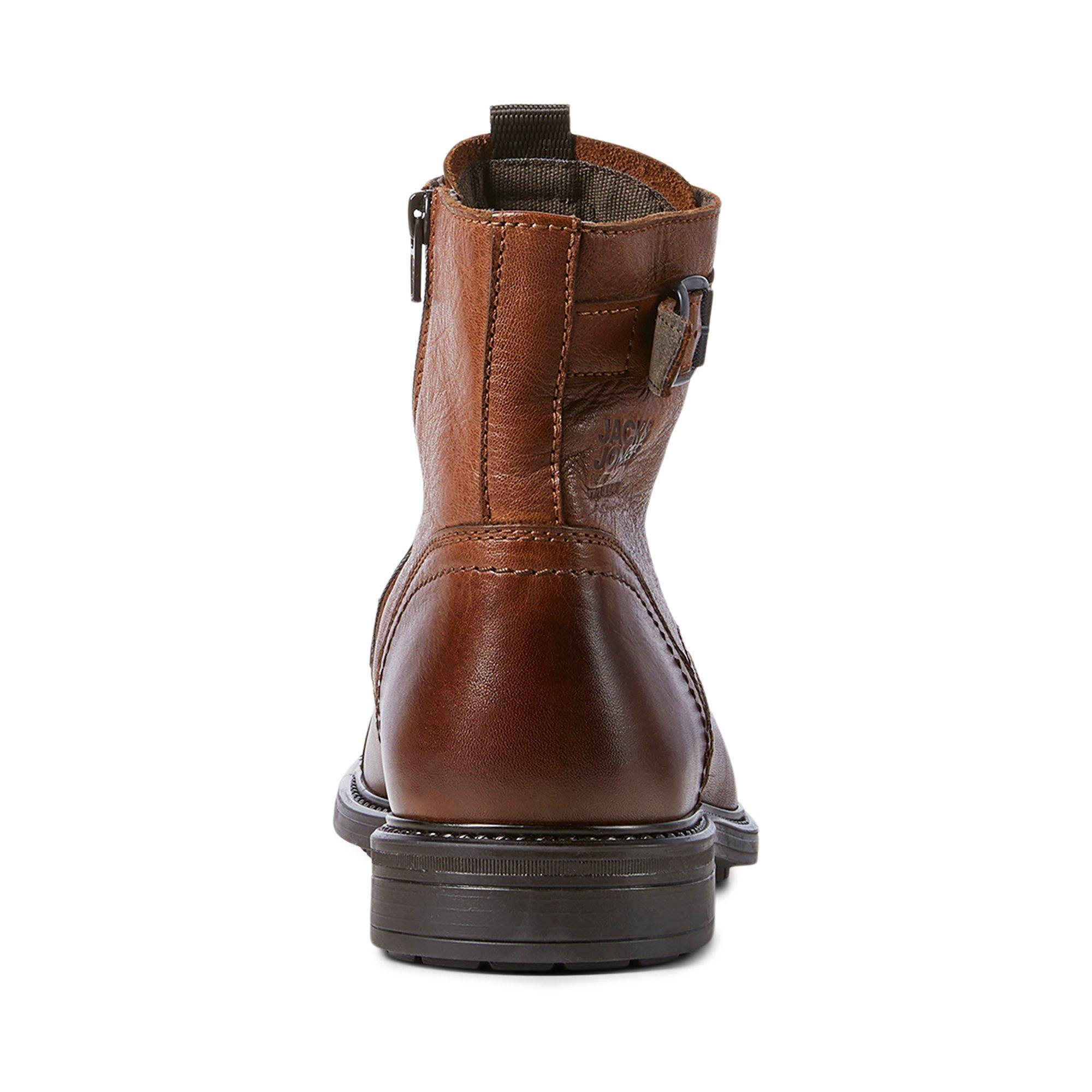 JACK & JONES JFWSHELBY LEATHER BOOT Stivale, tacco alto 