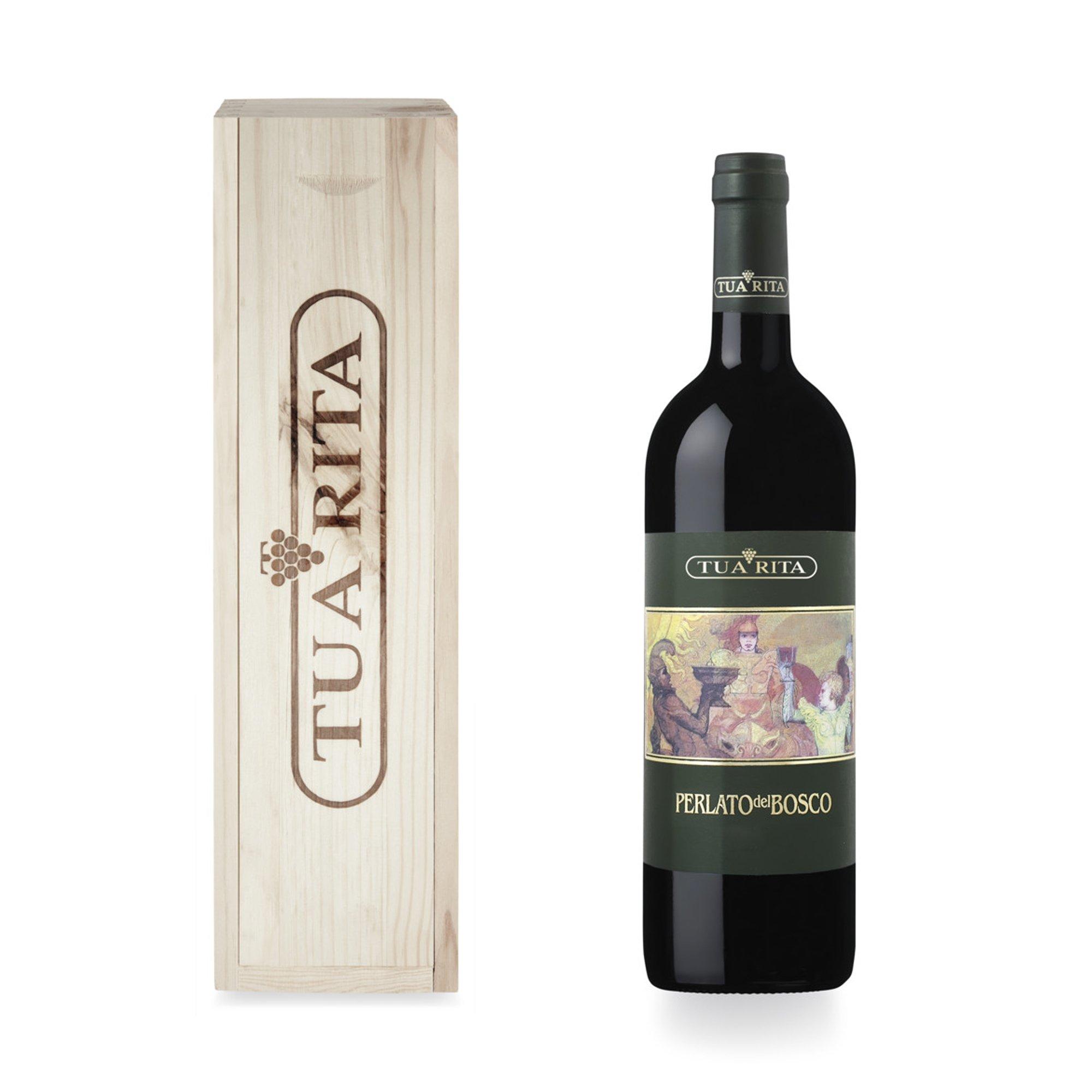 Image of Perlato Bosco Holzkiste 2019, Perlato Bosco Holzkiste, Toscana IGT 2019