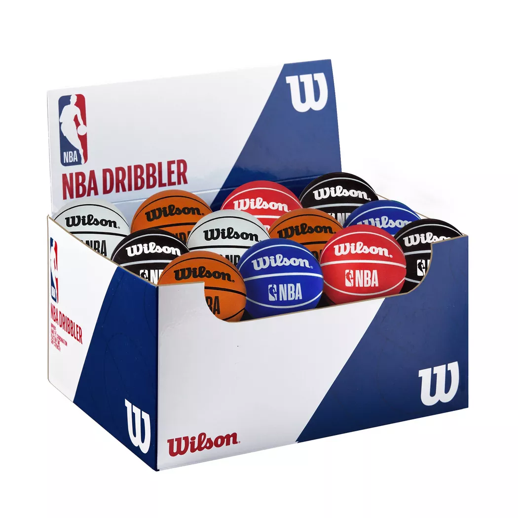Wilson - NBA Dribbler Mini, Zufallsauswahl, Multicolor