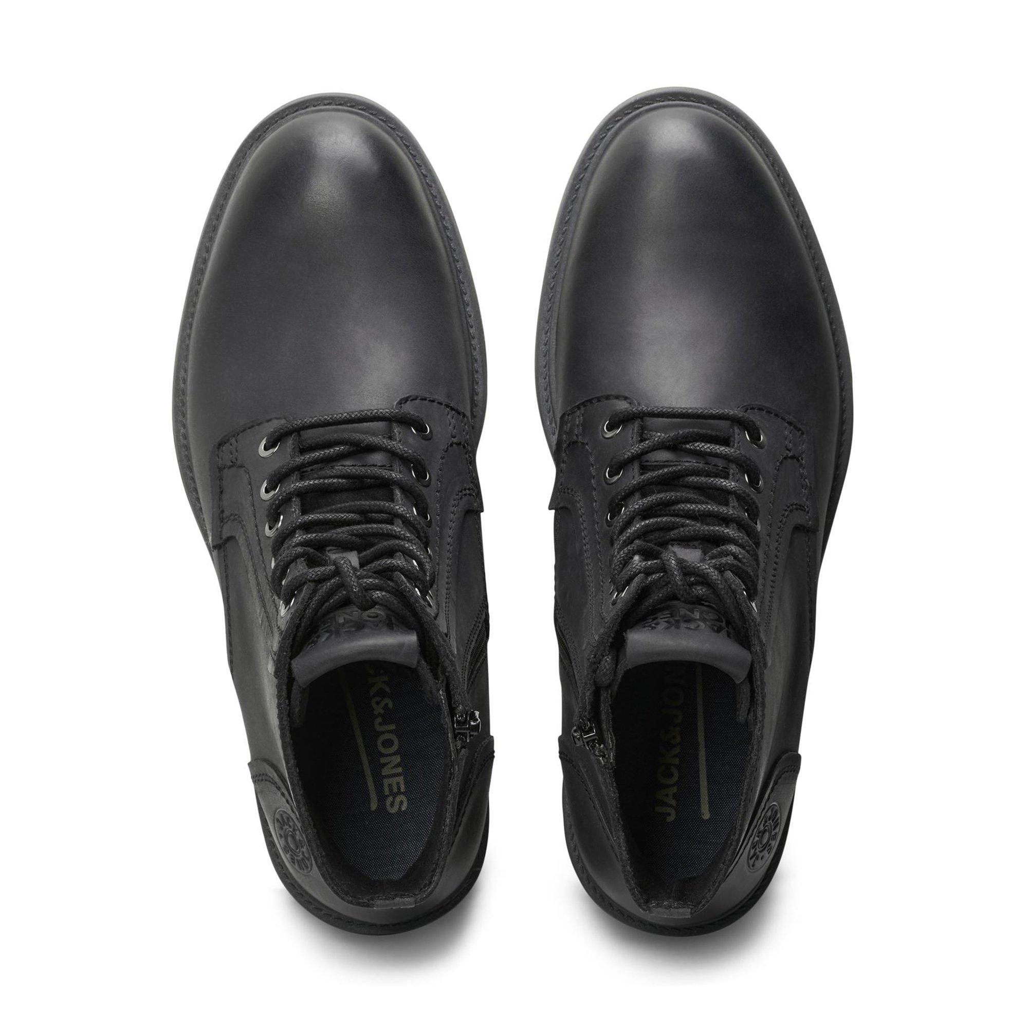 JACK & JONES JFWKARL LEATHER BOOT Stivale, tacco alto 