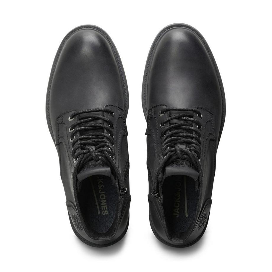 JACK & JONES JFWKARL LEATHER BOOT Stivale, tacco alto 
