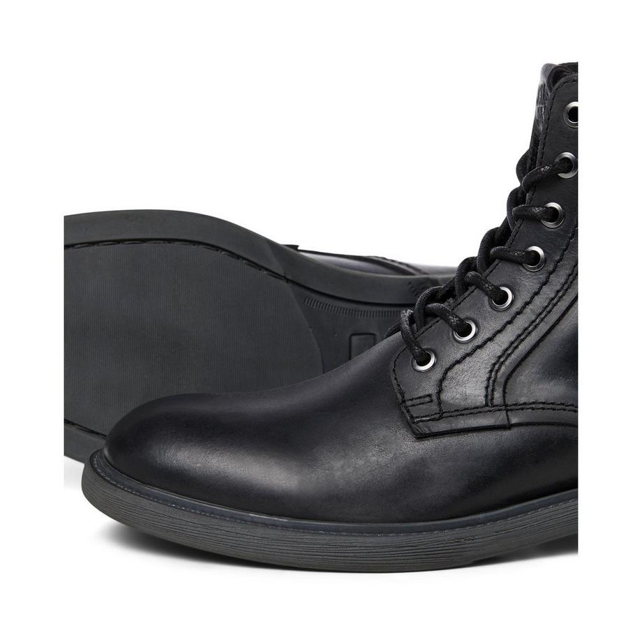 JACK & JONES JFWKARL LEATHER BOOT Stivale, tacco alto 