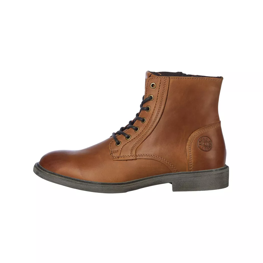 Jack & Jones - Stiefel, High Heel, für Herren, Cognac, Größe 43