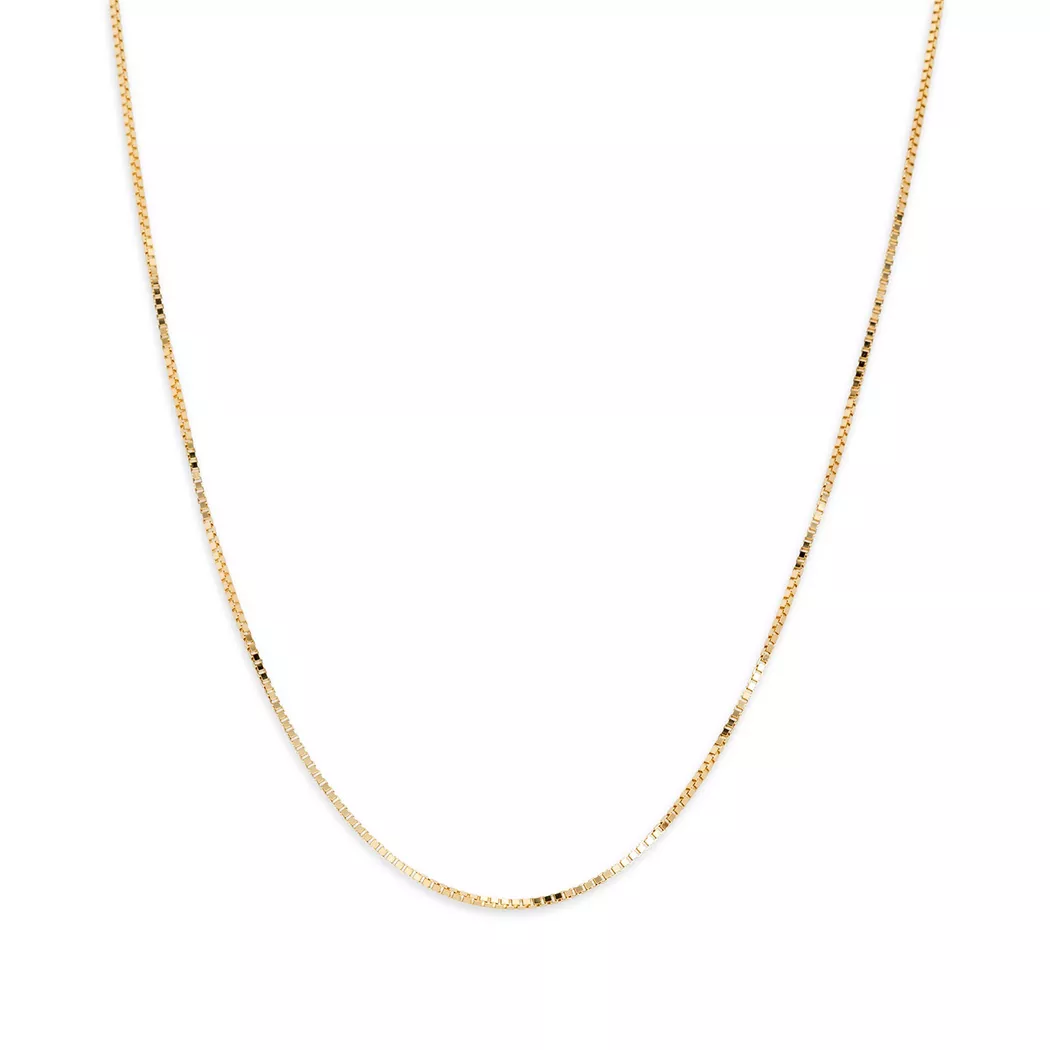 L' Atelier Gold 18 Karat by Manor - Halskette, 60, Gelbgold