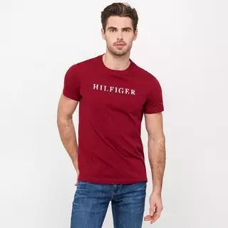 TOMMY HILFIGER T-Shirt CORP GRAPHIC TEE Rosso