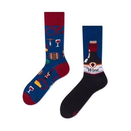 Many Mornings R144 CABERNET SAUVIGNON Wadenlange Socken 