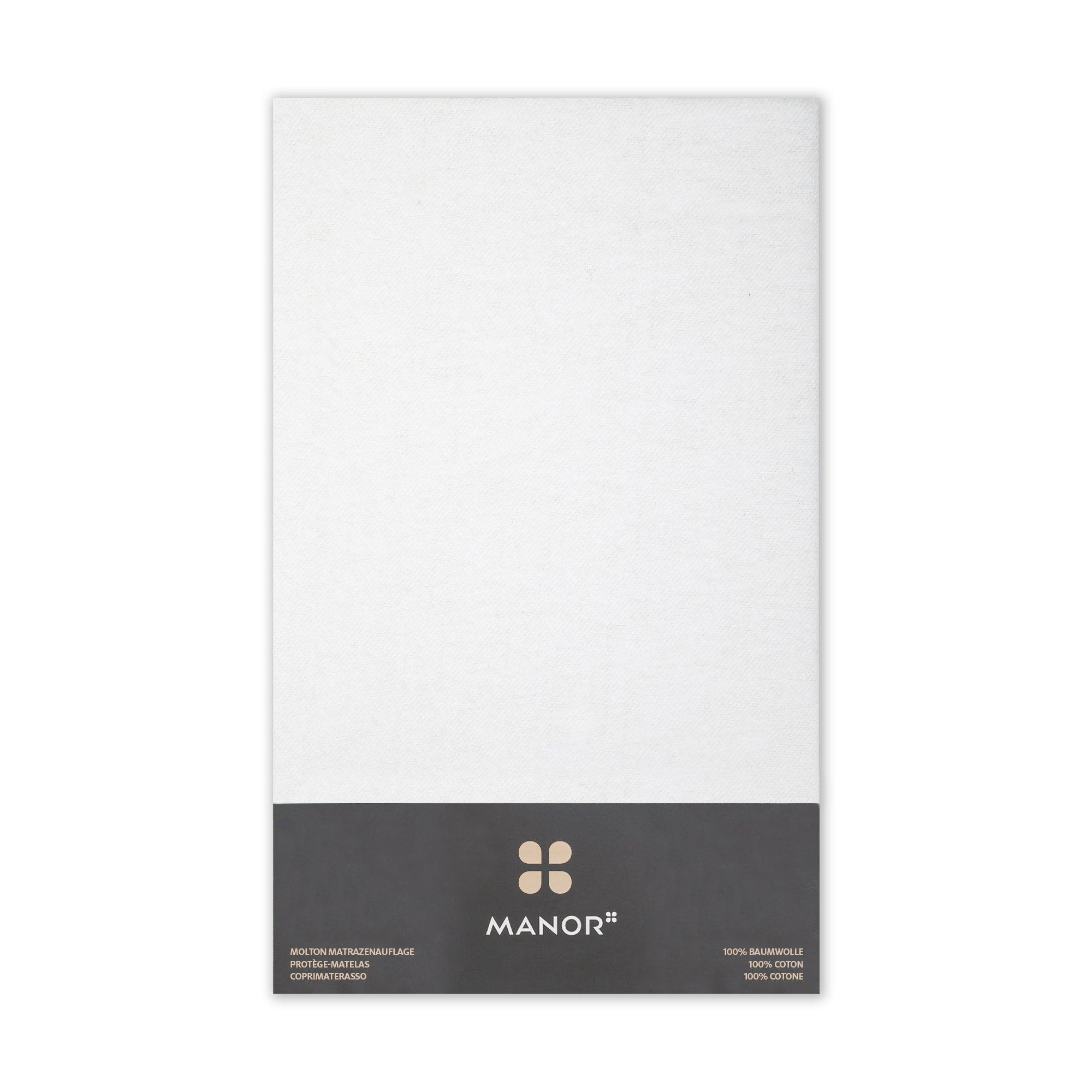 Manor Coprimaterasso in tessuto Molton Fixmolton 