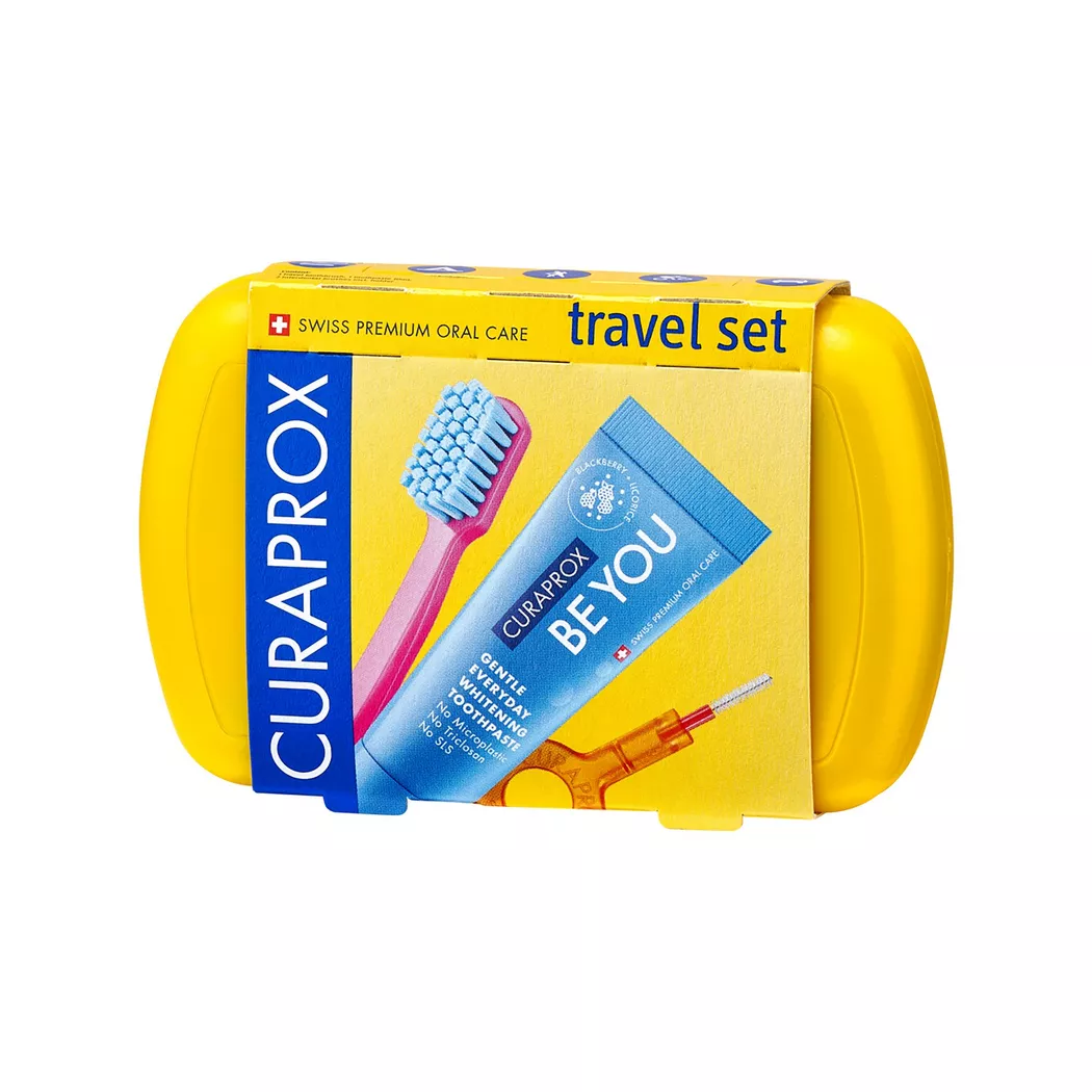 CURAPROX - Travel-Set Set, Gelb