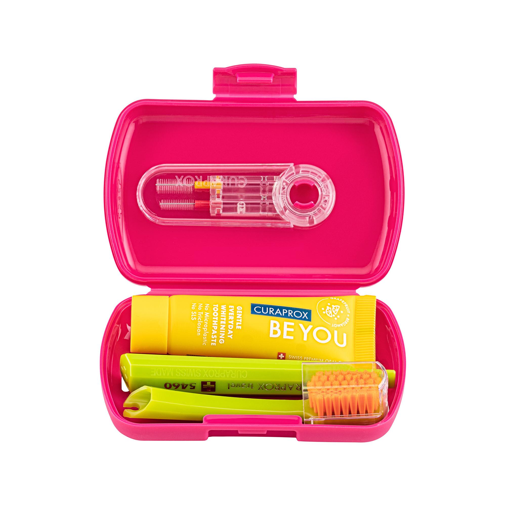 Image of Travel-set Unisex Magenta Set