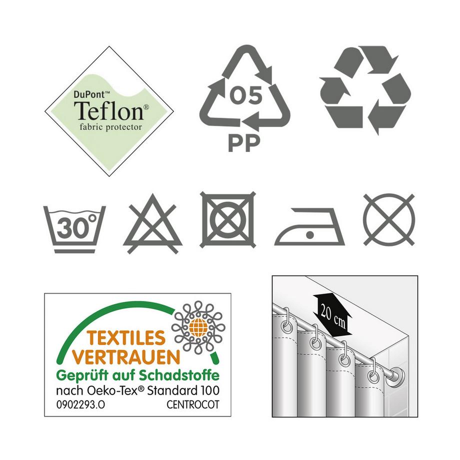 My Bath Duschvorhang AMOS 