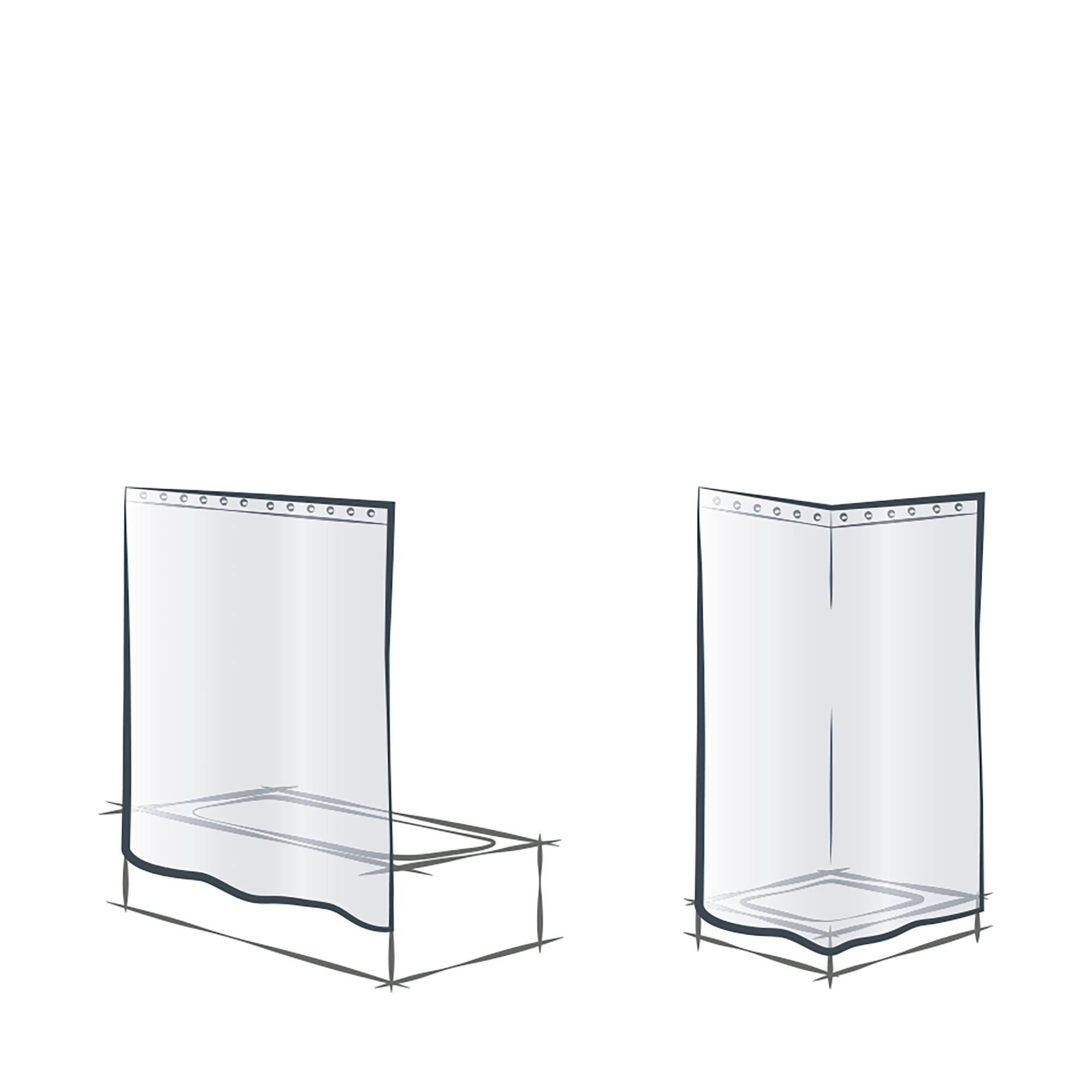 My Bath Tenda per doccia CALVIN 