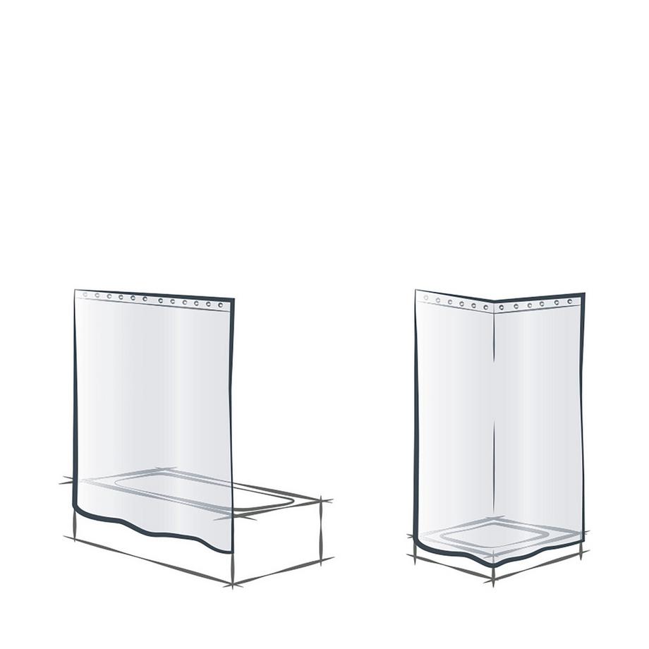 My Bath Tenda per doccia CALVIN 