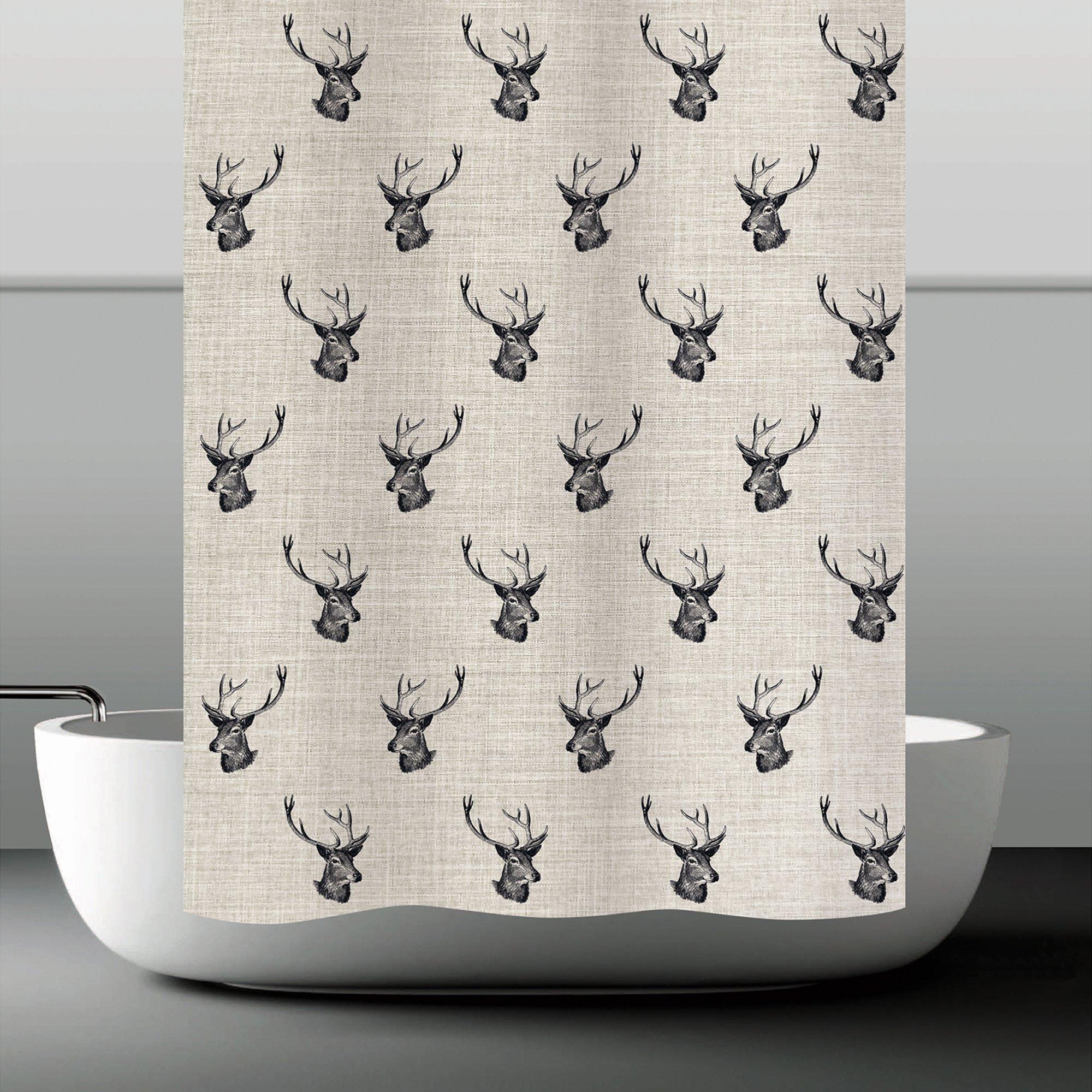 Image of My Bath Duschvorhang DEER - 180X180CM