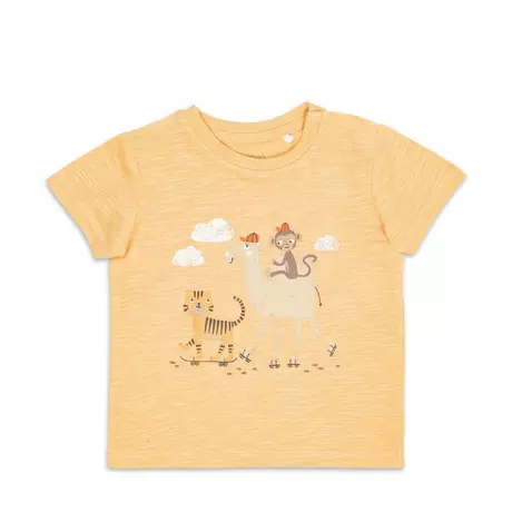 Manor Baby T-shirt girocollo, manica corta  Arancione