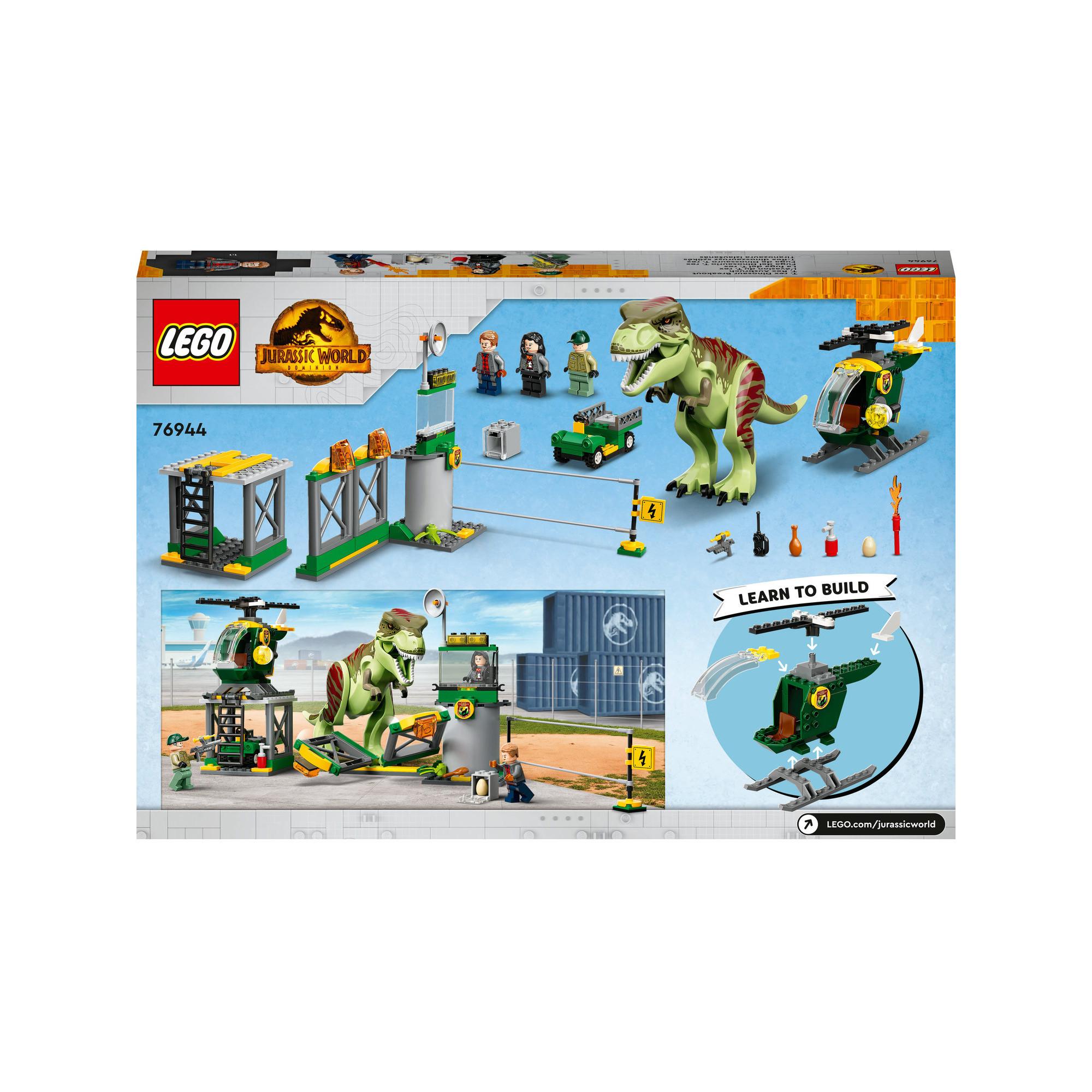 LEGO®  76944 L’évasion du T. rex 