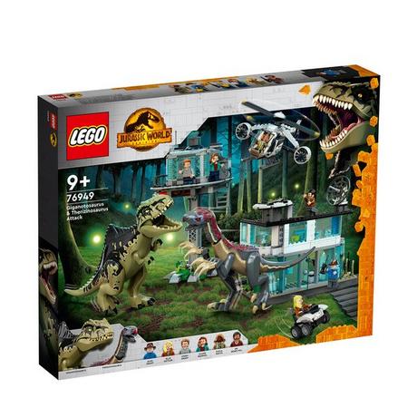 LEGO  76949 L’attaque du Giganotosaurus et du Therizinosaurus 