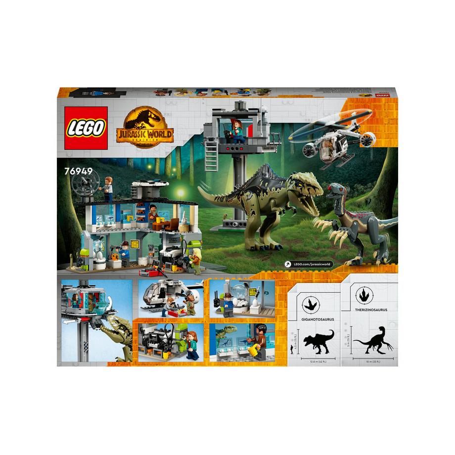 LEGO®  76949 Giganotosaurus & Therizinosaurus Angriff 