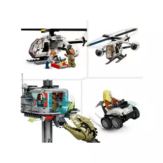 LEGO Jurassic World 76949 L’Attaque du Giganotosaurus et du