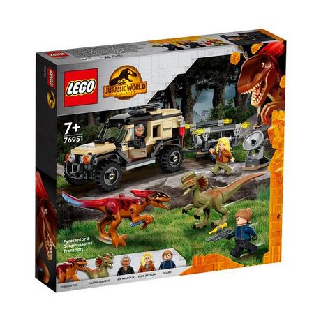 LEGO®  76951 Pyroraptor & Dilophosaurus Transport 