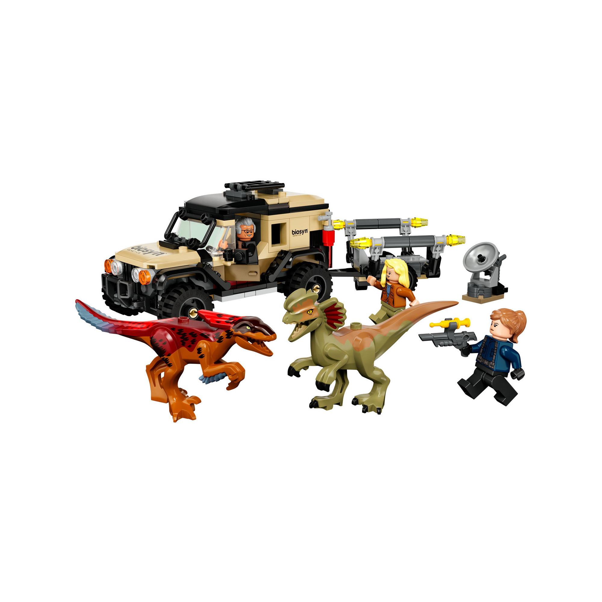 LEGO®  76951 Pyroraptor & Dilophosaurus Transport 