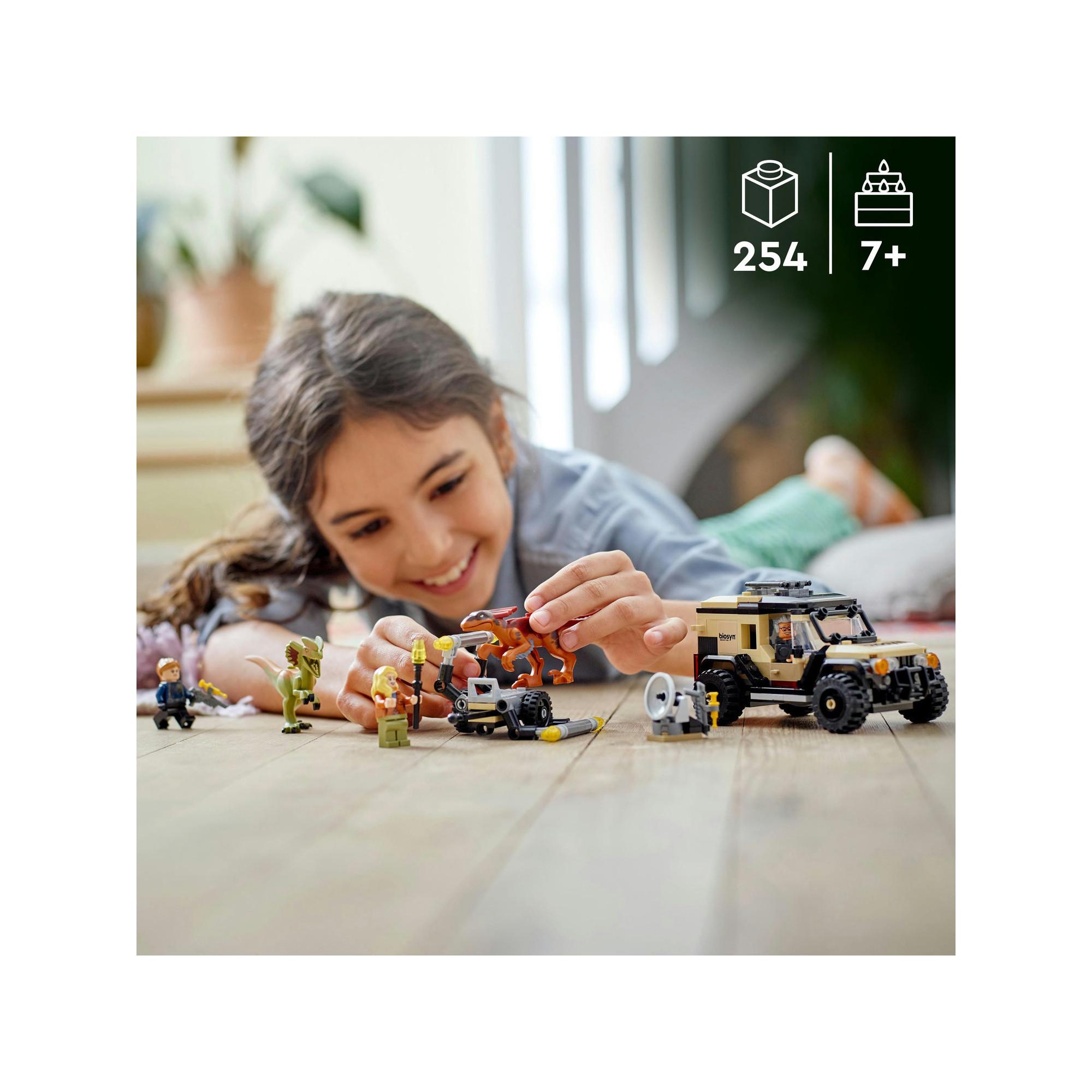 LEGO®  76951 Pyroraptor & Dilophosaurus Transport 