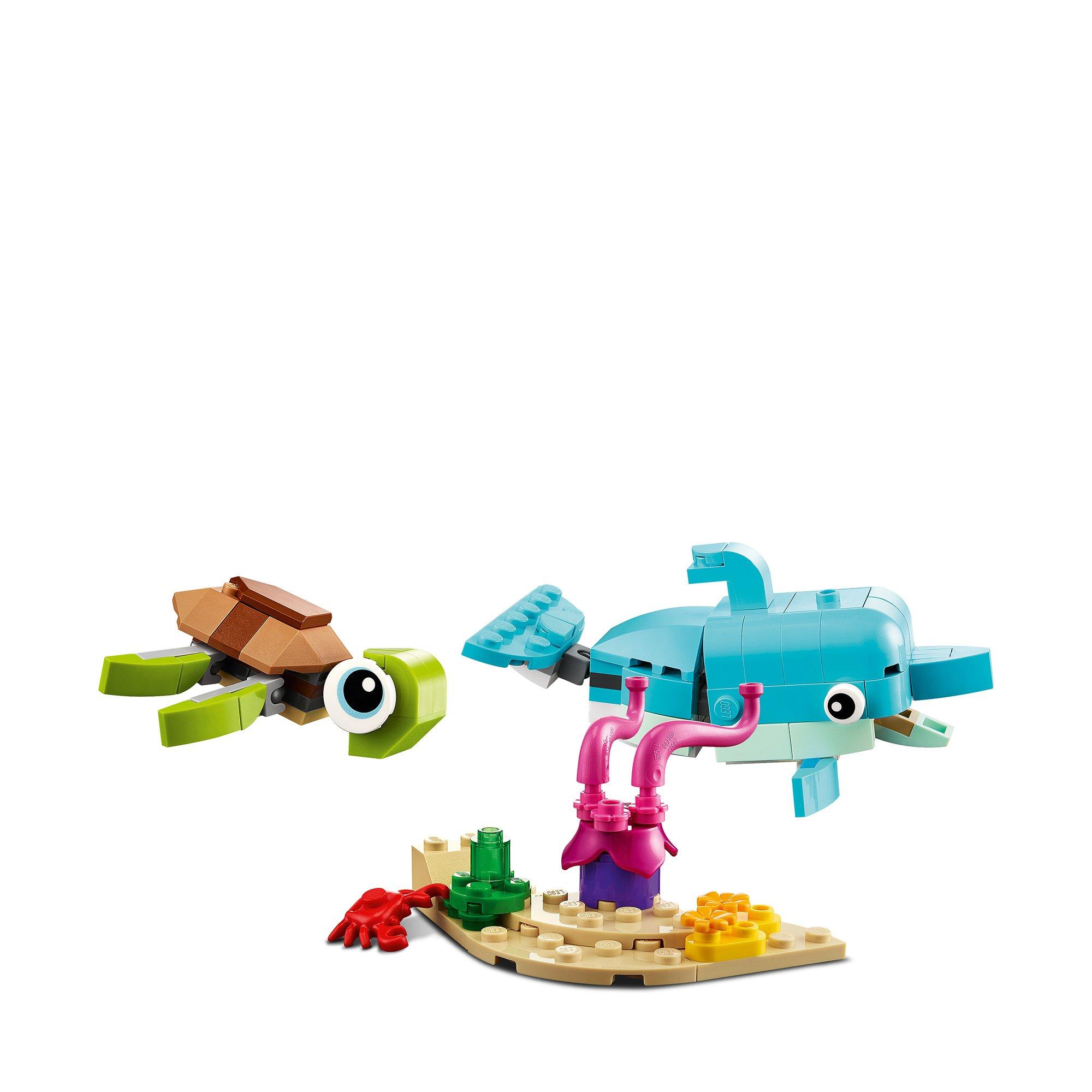 LEGO®  31128 Delfino e tartaruga 