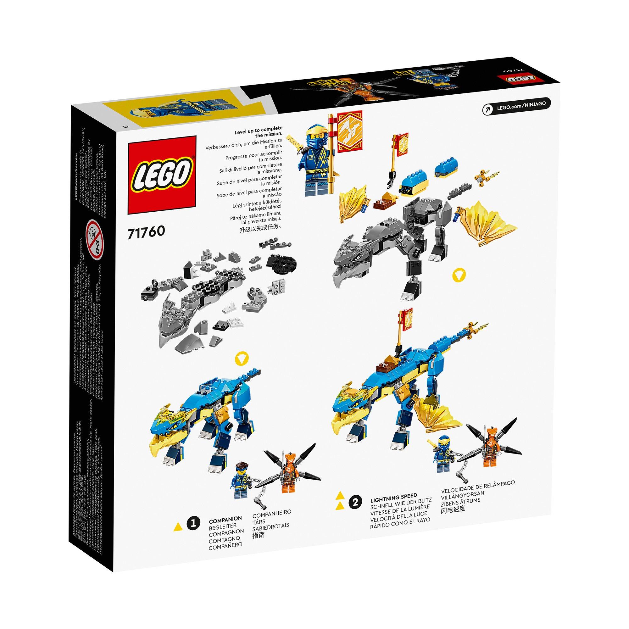 LEGO®  71760  Le dragon du tonnerre de Jay - Évolution 