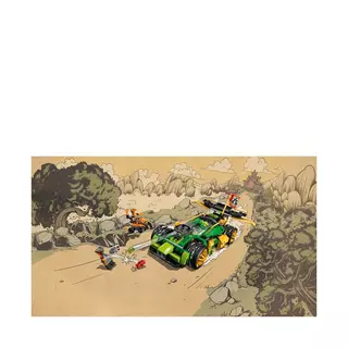 LEGO 71763 NINJAGO La Voiture De Course De Lloyd - Évolution