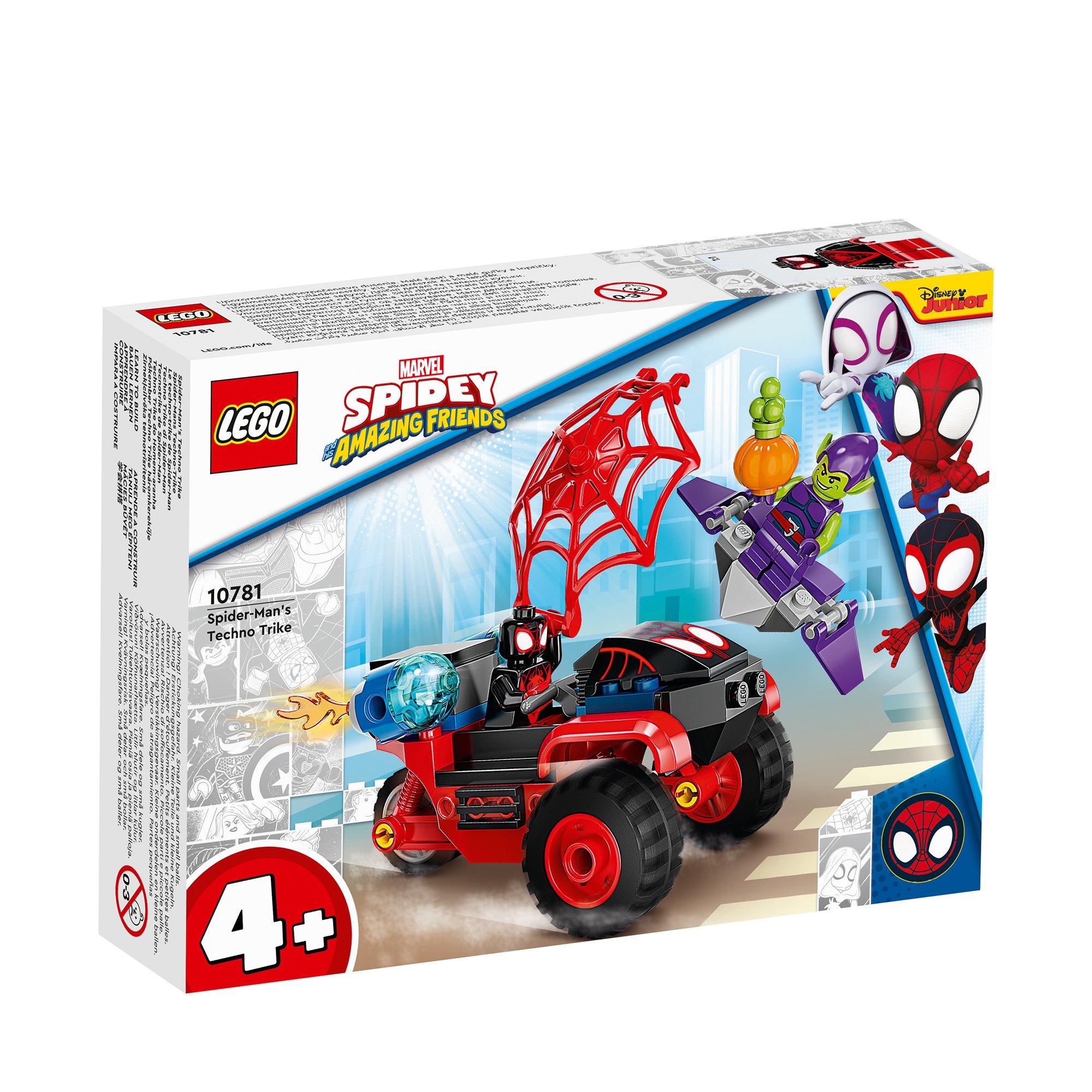 LEGO®  10781 Miles Morales : le trike techno de Spider-Man 