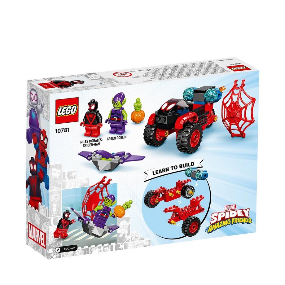 LEGO®  10781 Miles Morales: Spider-Mans Techno-Trike 