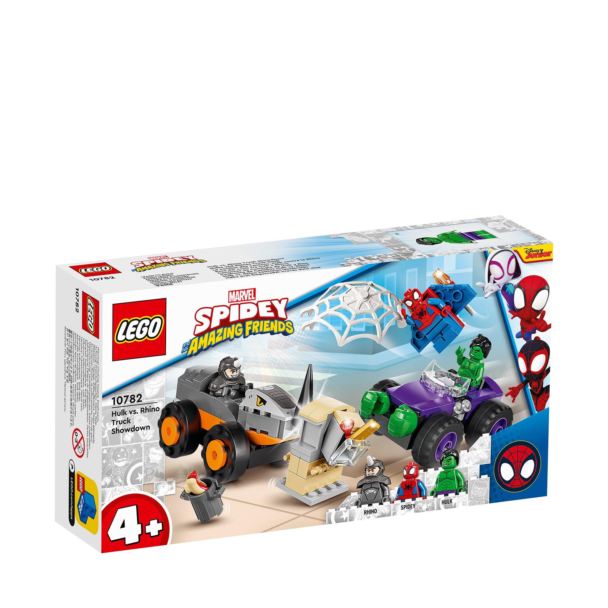 Image of LEGO 10782 Hulks und Rhinos Truck-Duell