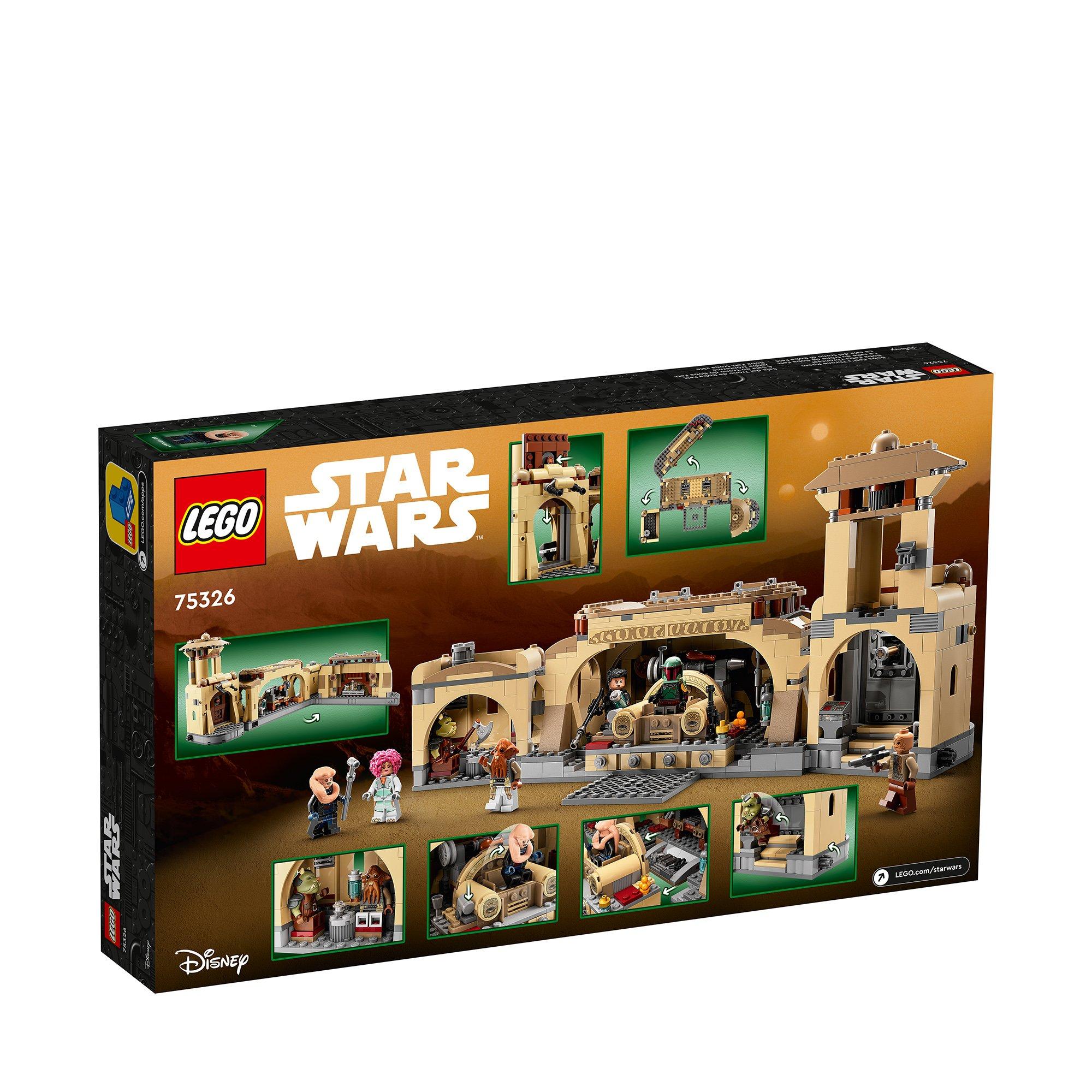 LEGO®  75326 La sala del trono di Boba Fett 