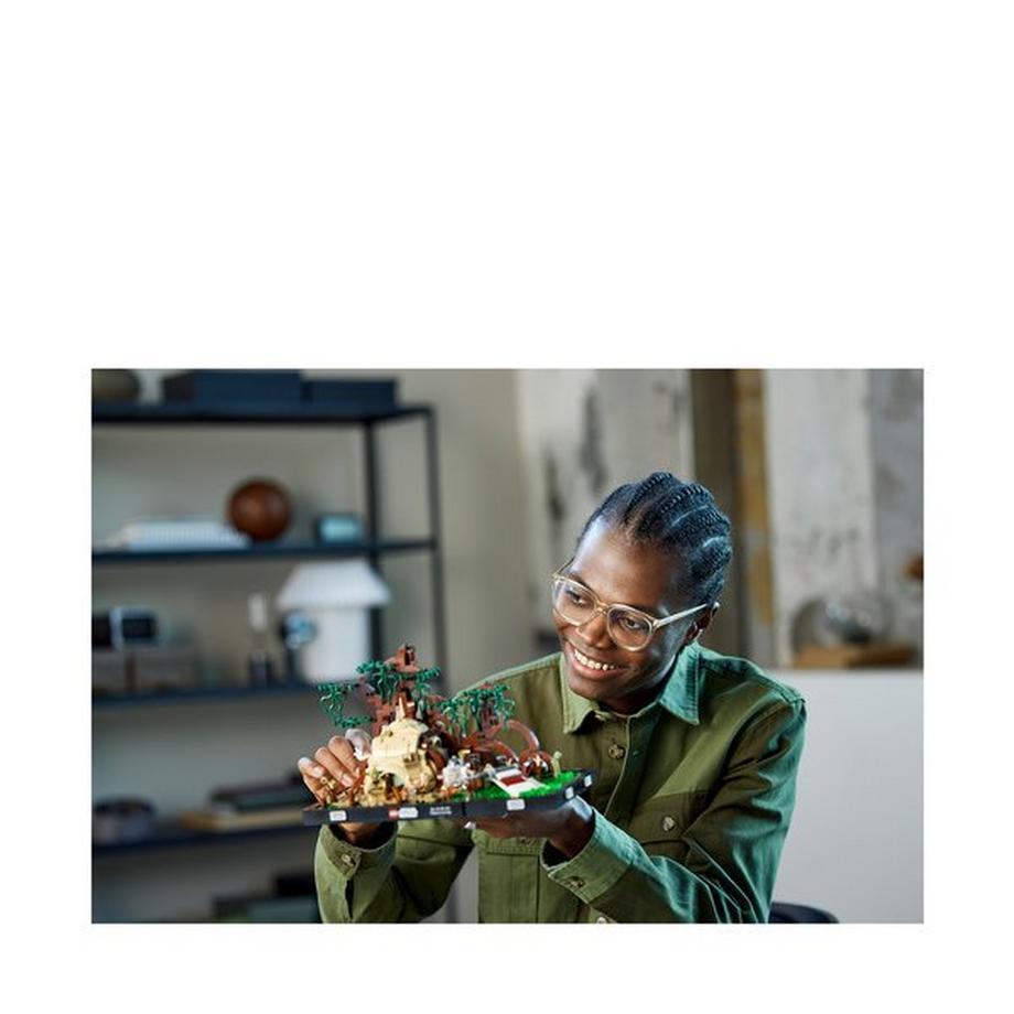 LEGO®  75330 Diorama addestramento Jedi™ su Dagobah™ 