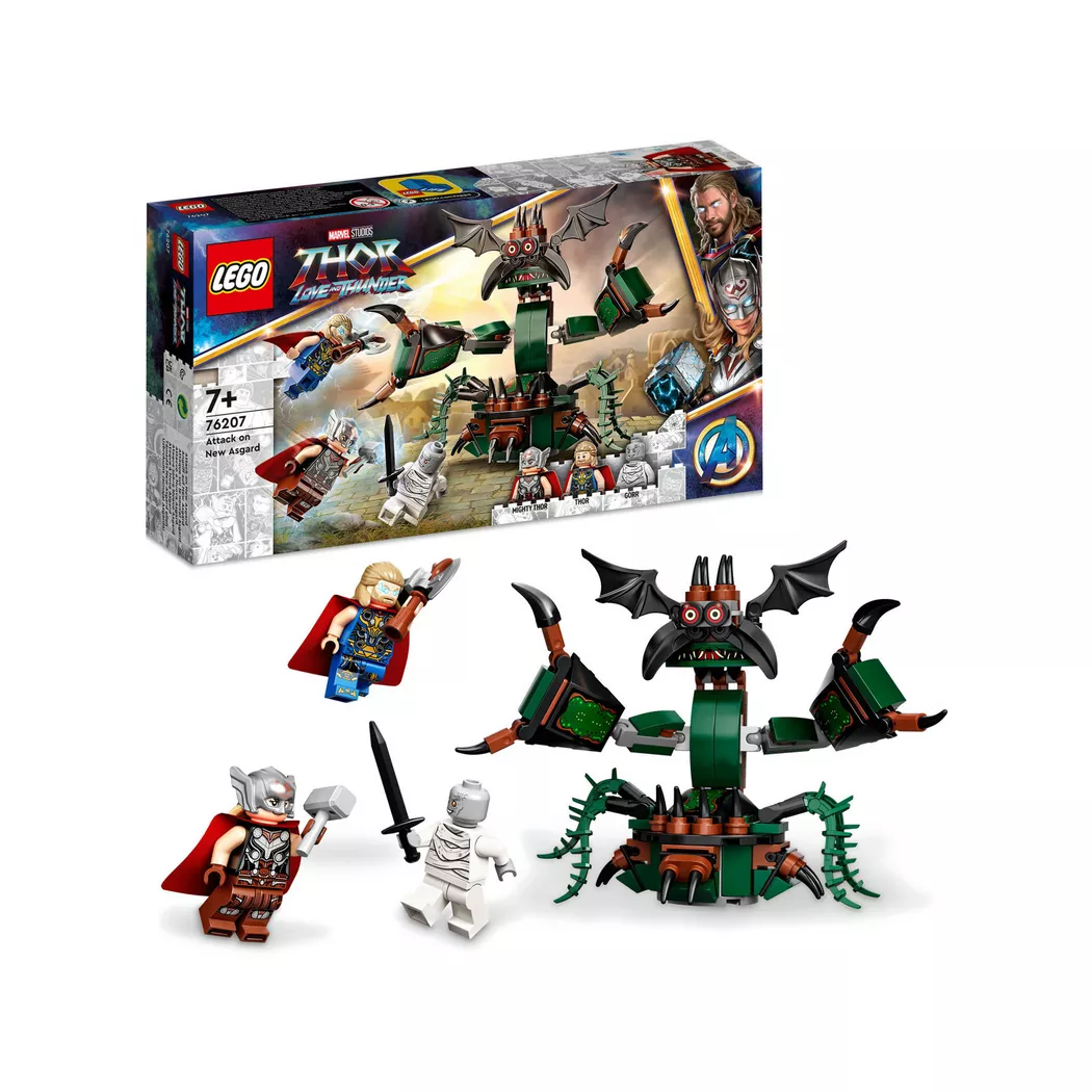 LEGO® - 76207 Attacco a Nuova Asgard, Multicolore