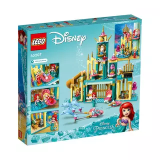 LEGO  43207 Arielles Unterwasserschloss 