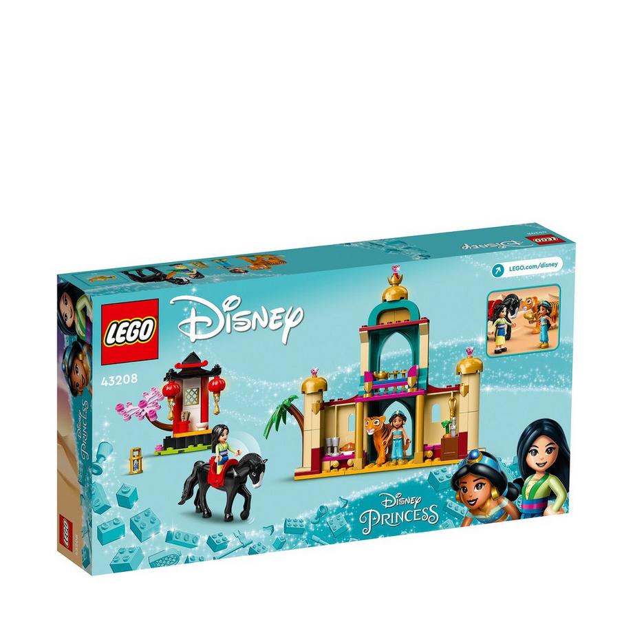 LEGO®  43208 L’avventura di Jasmine e Mulan 
