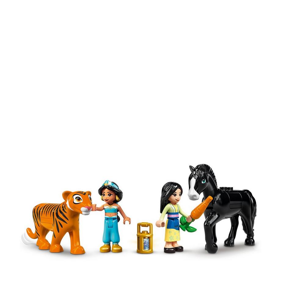 LEGO®  43208 L’avventura di Jasmine e Mulan 