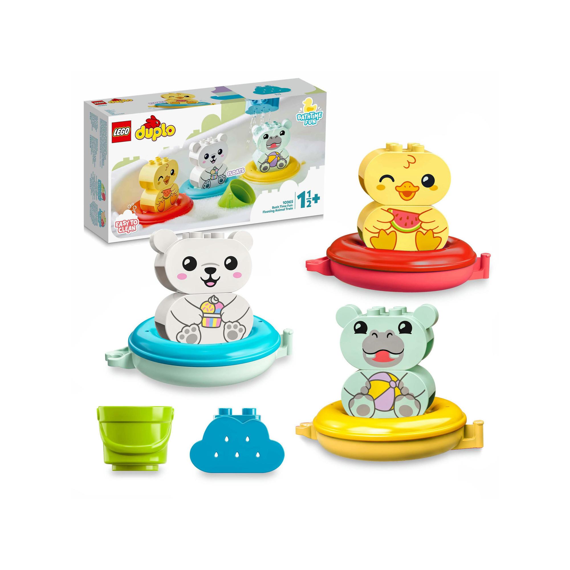 Image of 10965 Badewannenspass: Schwimmender Tierzug Multicolor