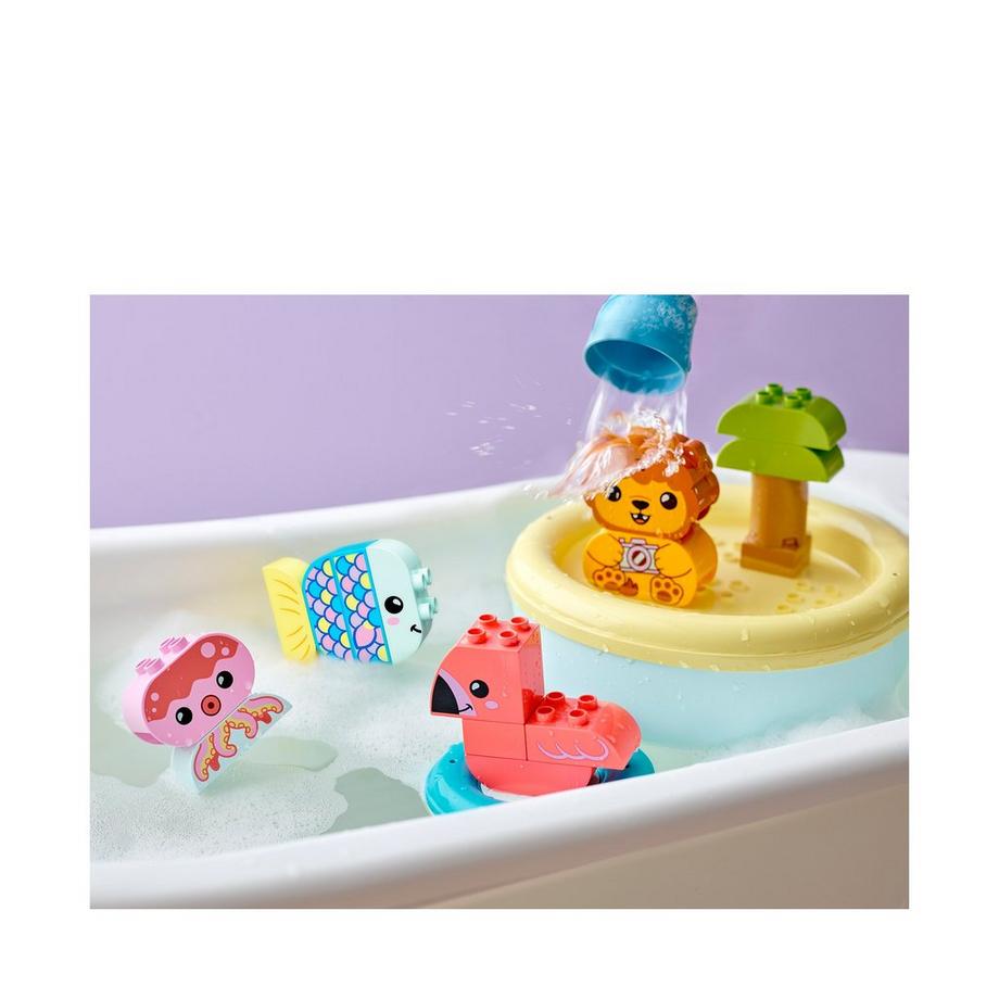 LEGO®  10966 Badewannenspass: Schwimmende Tierinsel 