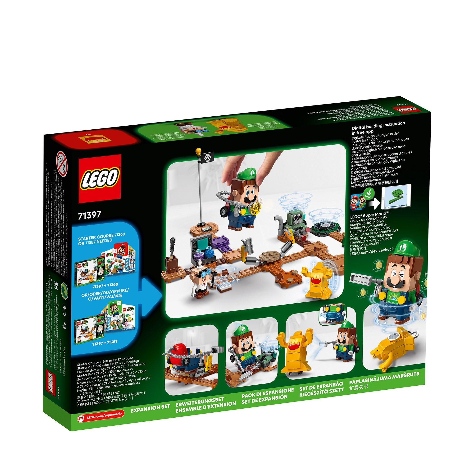 LEGO®  71397 Luigi’s Mansion™: Labor und Schreckweg – Erweiterungsset 